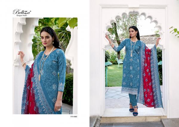 Belliza Siyahi Mirror Work Cotton Designer Dress Material Collection